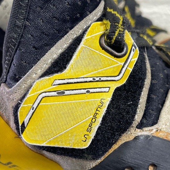 La Sportiva Solution P3 Rock Climbing Shoes Yellow Black Men\'s Size 8 US/7 UK main image 12